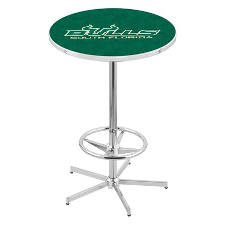 Holland Bar Stool Co 42" Chrome South Florida Pub Table L216C4228SouFla